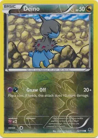 Phantom Forces Deino #72/119 reverse holo